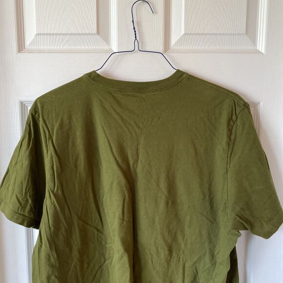 North Face Shirt Mens XL Green Bear Mountain Graphic Outdoor Tee Short Sleeve - Picture 7 of 10